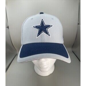 New Era 39Thirty Dallas Cowboys Fitted Hat Small Medium Gray Blue NFL NWOT